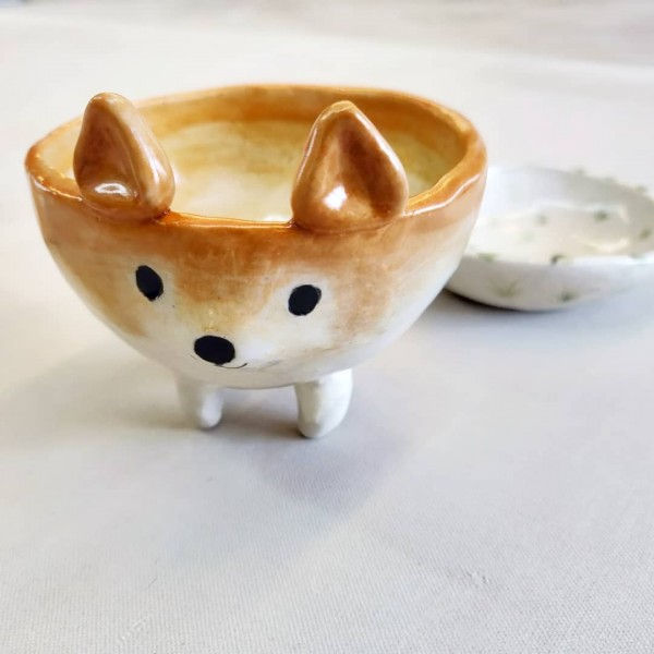 手捏陶瓷課程【陶瓷動物花盆】