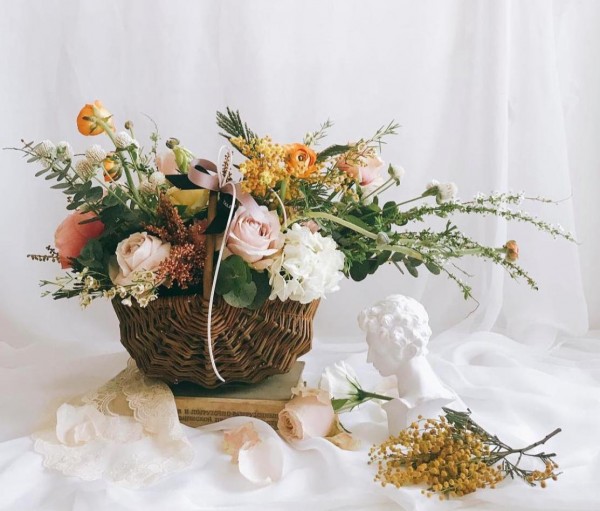 花藝體驗班 | 迷你花籃