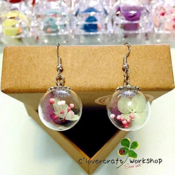 保鮮花系列 | 保鮮花波波耳環班