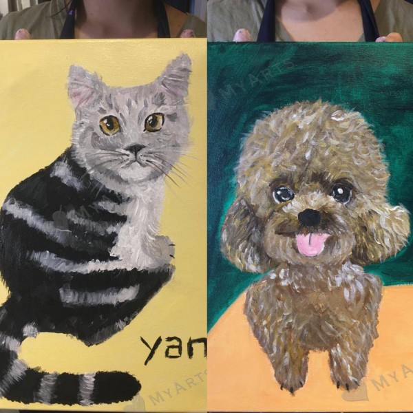 發揮創意！2小時油畫班體驗