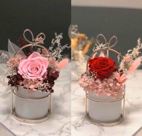 優雅浪漫！乾花保鮮花花座工作坊