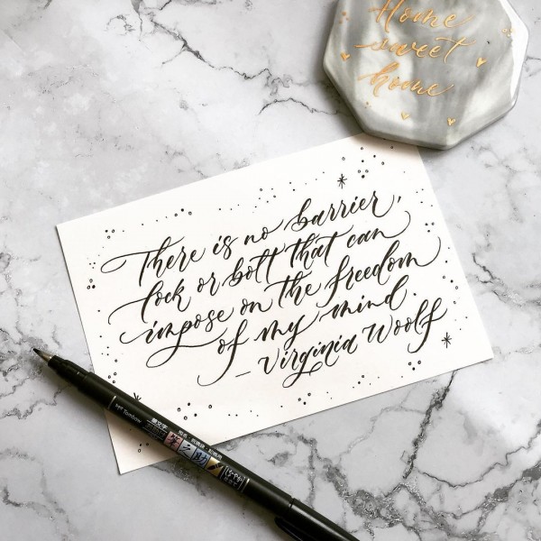 西洋書法班 | 人氣軟筆西洋書法新手班