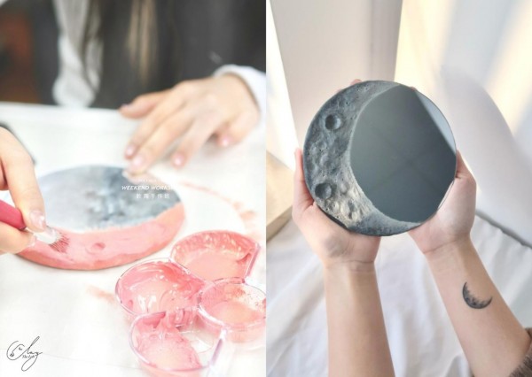 手作軟陶月形鏡工作坊