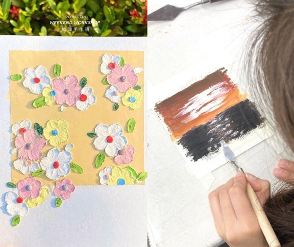 油粉彩・3D立體畫班