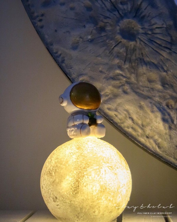 手作軟陶月球燈工作坊