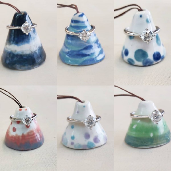 手捏陶瓷課程【戒指座吊咀】