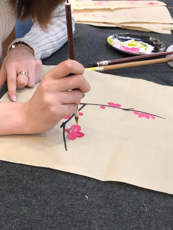 傳統文化! 國畫體驗班