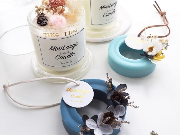 香薰蠟燭體驗班工作坊